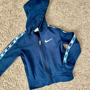 Boys' Nike Navy Blue Hoodie I Size XS